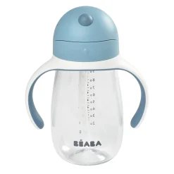 Béaba Tasse Paille Windy Blue 300 ml