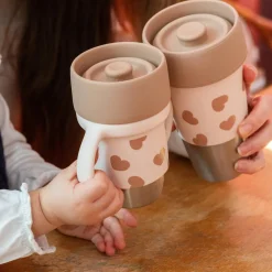 Béaba 2 Tasses Inox Click & Drink Mini & Me BigLove