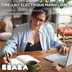Béaba                    Tire-lait électrique Mains libres    Night Blue