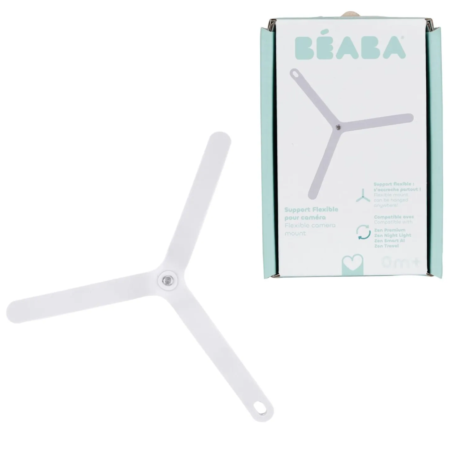 Béaba Tripod Pour Écoute Bébé Blanc