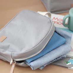 Béaba                    Trousse de toilette canvas    Gris Perle