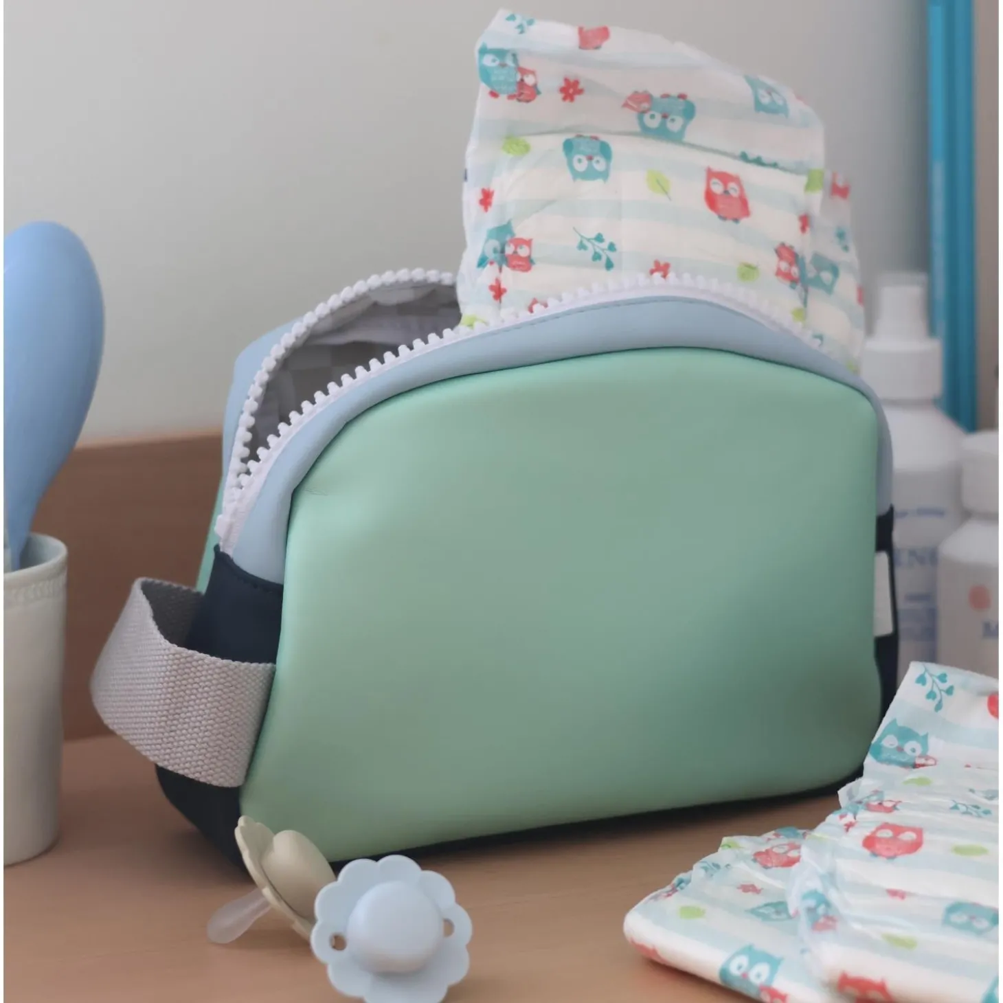Béaba Trousse de toilette Faro Matcha Latte