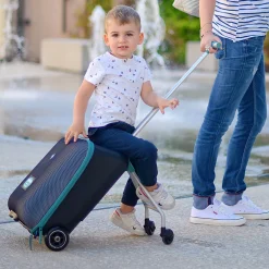 Béaba                    Valise avec l'assise de voyage    Noir            22 l