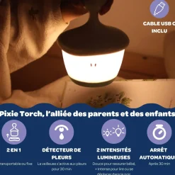 Béaba Veilleuse Pixie Stick Vert Sauge