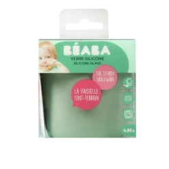 Béaba                    Verre silicone    sage green            160 ml