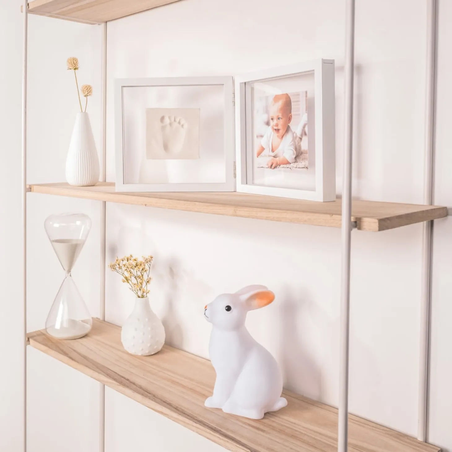 Baby Art Cadre 2 parties empreinte