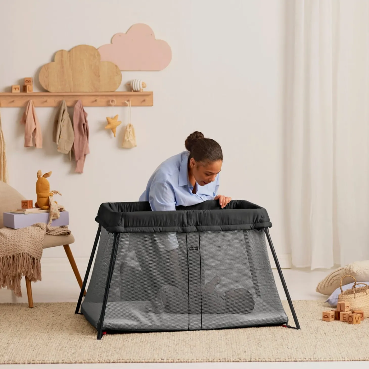 BabyBjörn Lit parapluie Light Noir