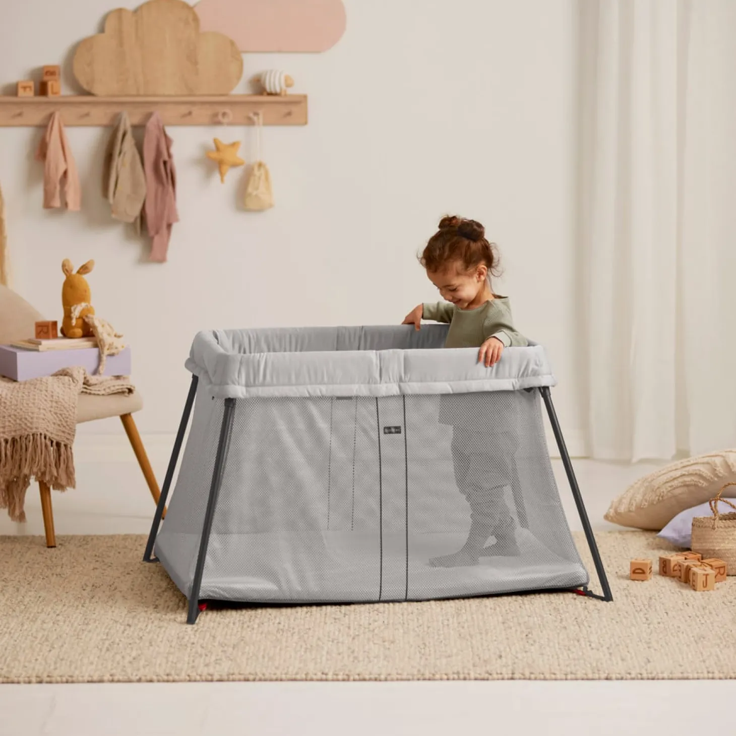 BabyBjörn Lit parapluie Light Argent