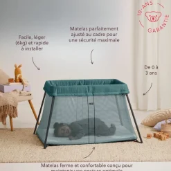 BabyBjörn                    Lit parapluie Light    Vert Foncé