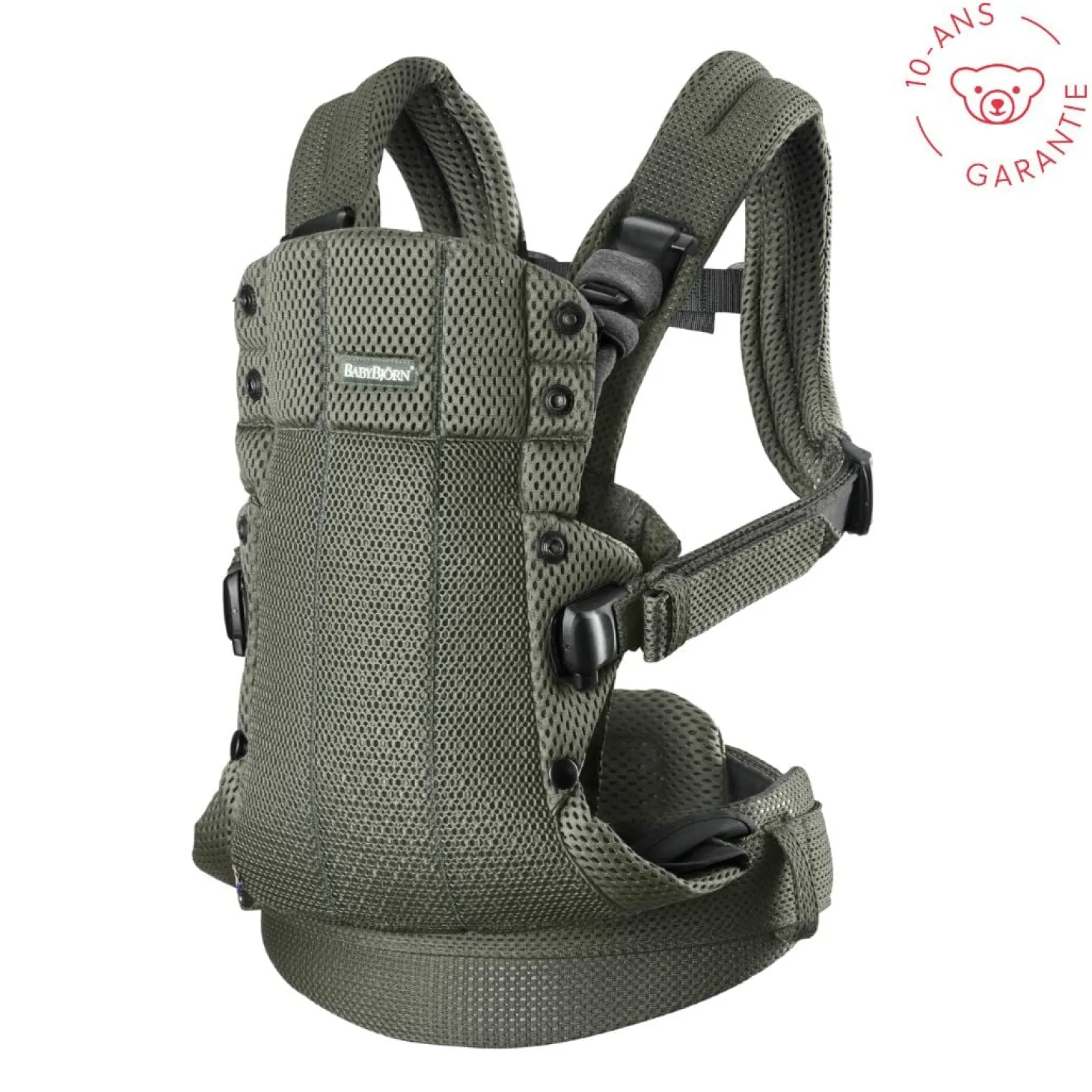 BabyBjörn Porte-bébé Harmony Mesh 3D Vert Foncé