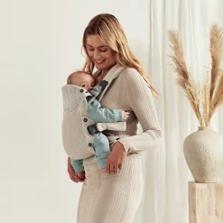 BabyBjörn Porte-bébé Harmony Mesh 3D Crème