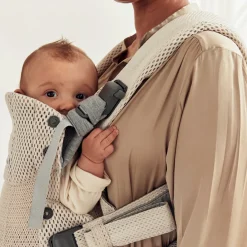 BabyBjörn Porte-bébé Harmony Mesh 3D Crème