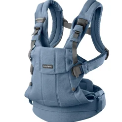BabyBjörn                    Porte-bébé harmony mélange tissé chiné    Bleu clair