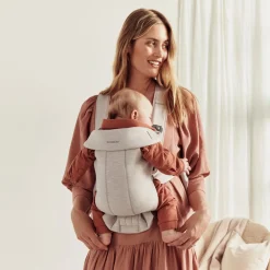 BabyBjörn Porte-bébé Mini Jersey Beige Clair