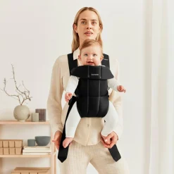 BabyBjörn                    Porte-bébé mini tissé    Noir