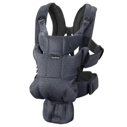 BabyBjörn Porte-bébé Move Anthracite, Mesh 3D