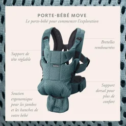 BabyBjörn                    Porte-bébé Move    Anthracite, Mesh 3D