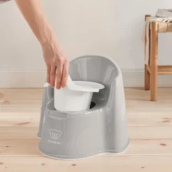 BabyBjörn Pot fauteuil Gris/Blanc