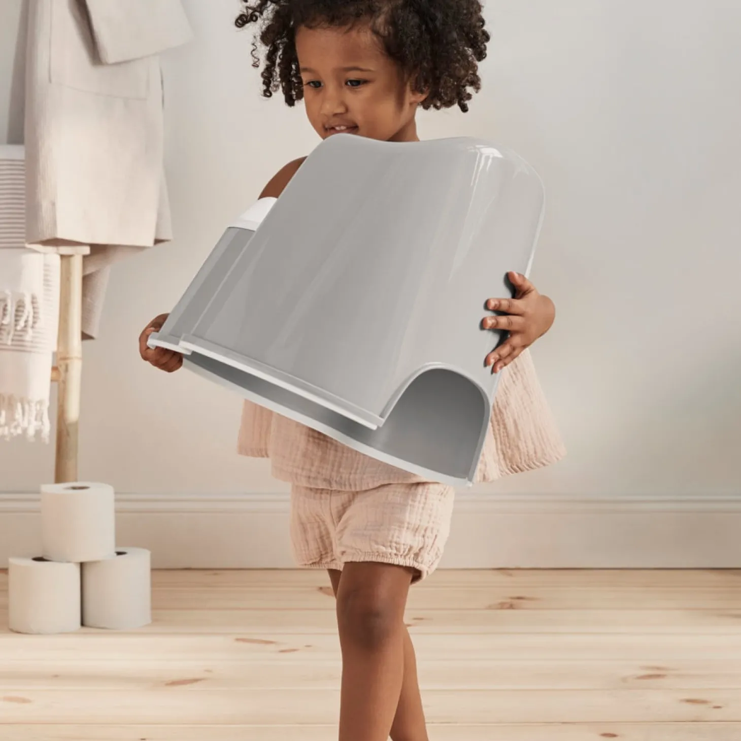 BabyBjörn Pot fauteuil Gris/Blanc