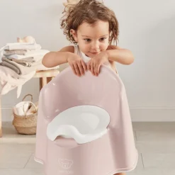 BabyBjörn Pot fauteuil Rose Pastel/Blanc