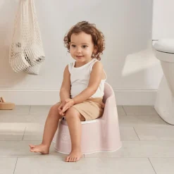 BabyBjörn Pot fauteuil Rose Pastel/Blanc