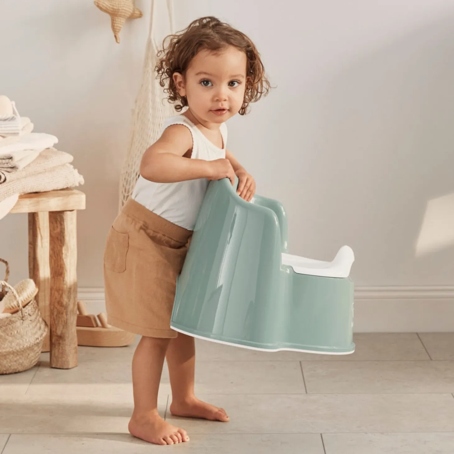 BabyBjörn Pot fauteuil Vert Profond/Blanc