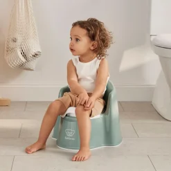 BabyBjörn Pot fauteuil Vert Profond/Blanc