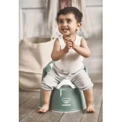 BabyBjörn Pot fauteuil Vert Profond/Blanc