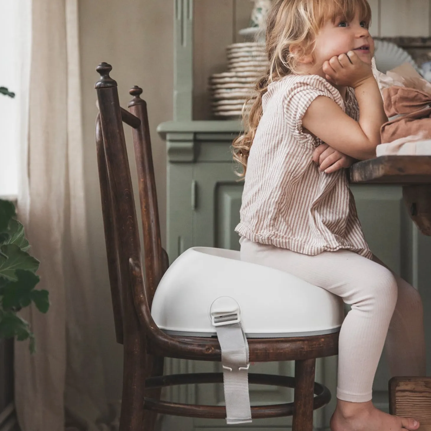 BabyBjörn Réhausseur de chaise Blanc