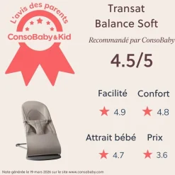BabyBjörn Transat balance soft Gris Sable