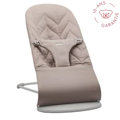 BabyBjörn                    Transat bébé bliss tissé    Gris Sable