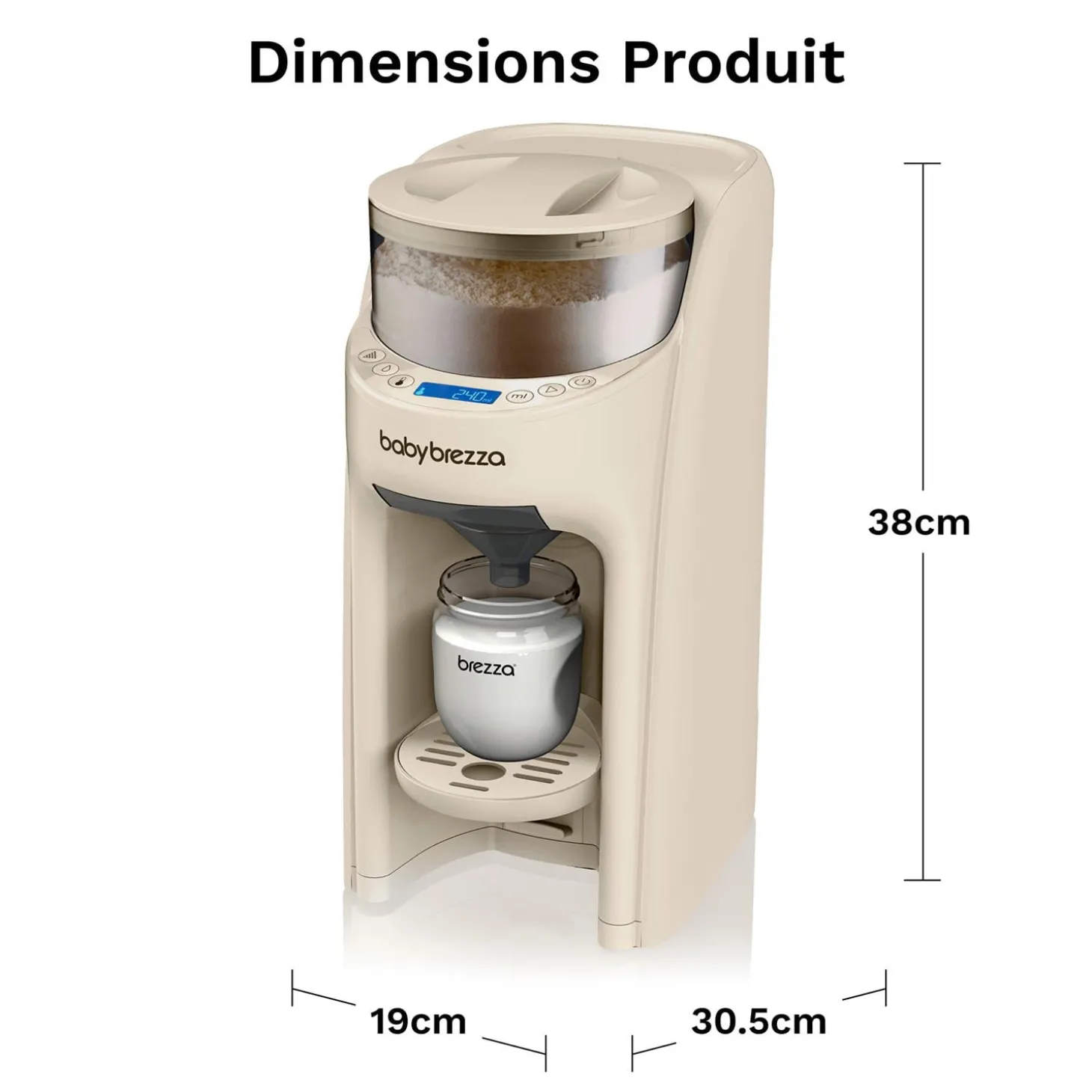 Baby Brezza Formula Pro Advanced Oatmeal