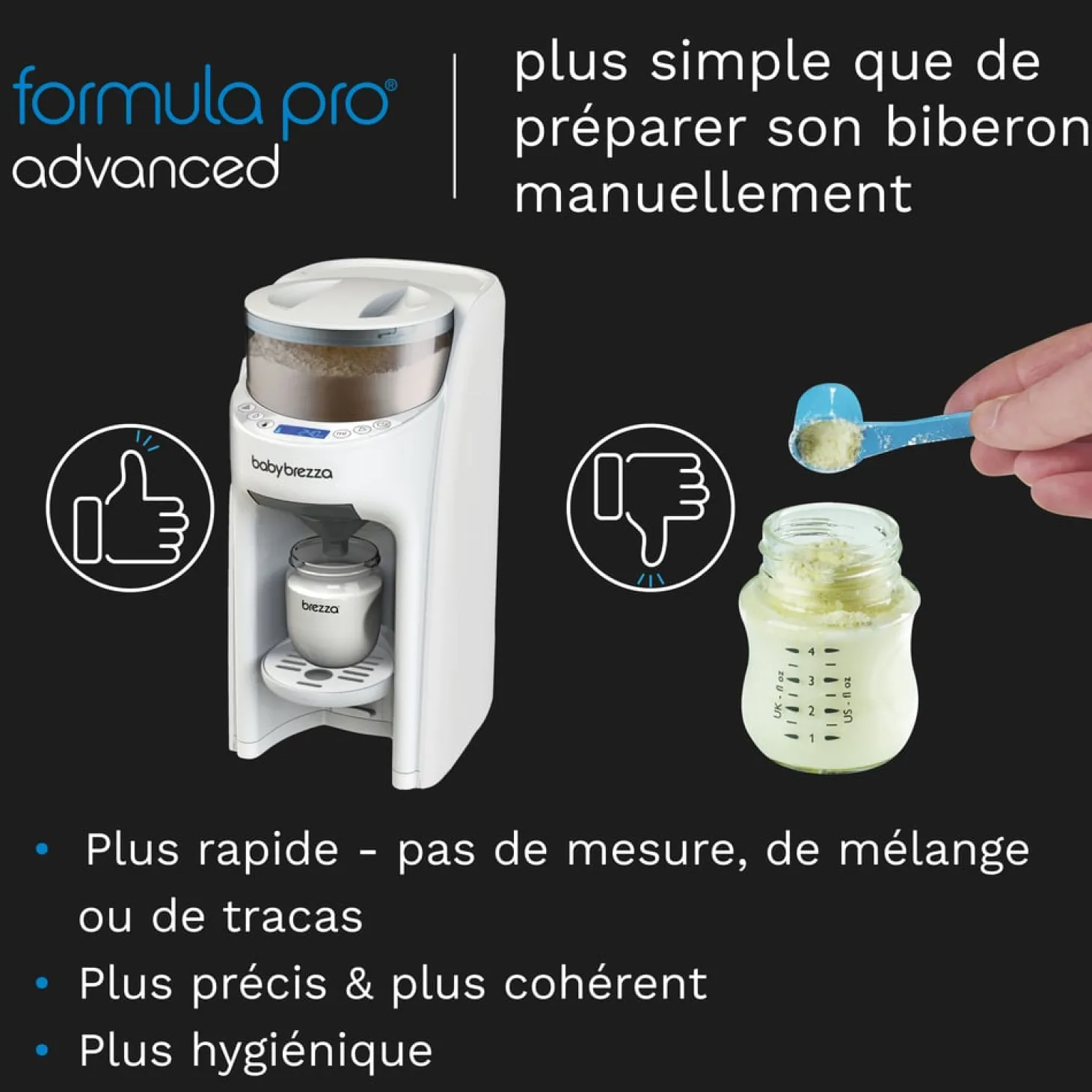 Baby Brezza Formula Pro Advanced Blanc
