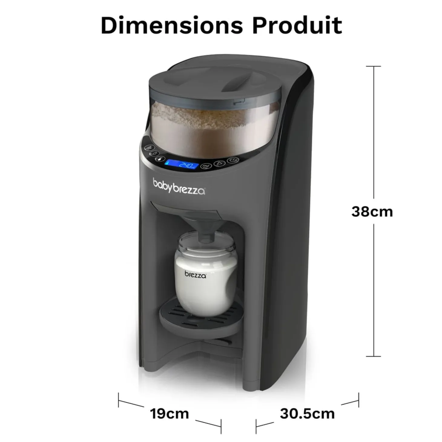 Baby Brezza Formula Pro Advanced Gris