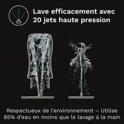 Baby Brezza                    Lave-biberons Bottle Washer Pro    Noir
