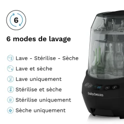 Baby Brezza                    Lave-biberons Bottle Washer Pro    Noir