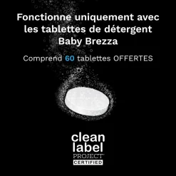 Baby Brezza                    Lave-biberons Bottle Washer Pro    Noir