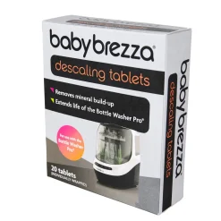 Baby Brezza                    Pastilles détartrage x20 Lave-bouteille Pro    Blanc