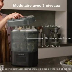 Baby Brezza Stérilisateur-Sécheur SuperQuick Dryer Advanced Black