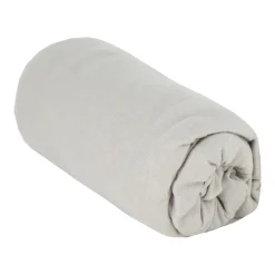 BabyCalin Drap Housse Coton Biologique Gris 50x83 cm