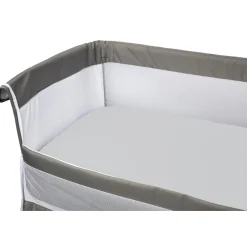 BabyCalin                    Drap Housse Coton Biologique     Gris            50x83 cm