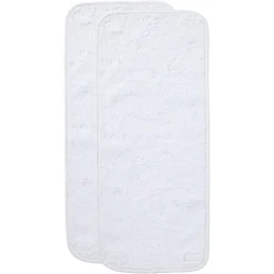 BabyCalin                    Lot 2 Serviettes pour Matelas à langer     Blanc            28 x 60 cm