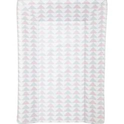BabyCalin                    Matelas à langer Luxe     Géométrique Rose Gris            50x70 cm