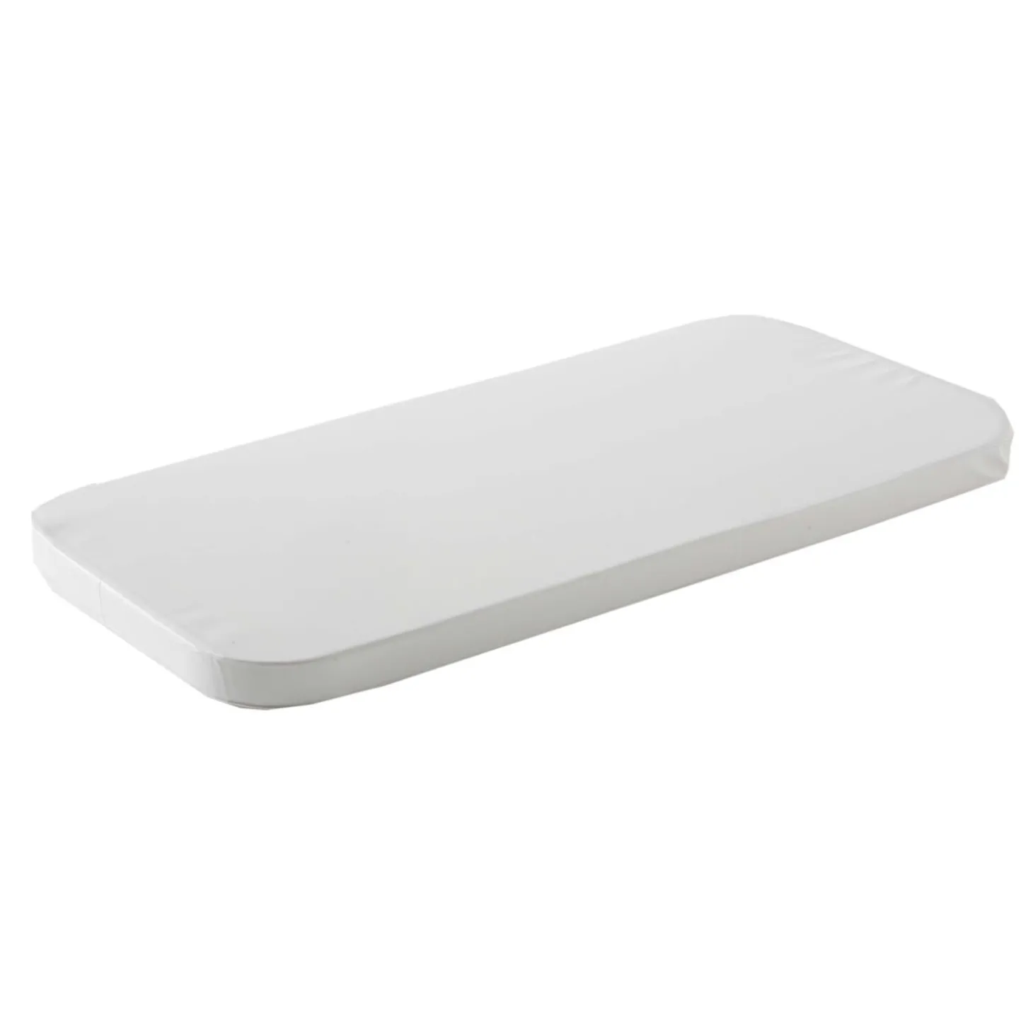 BabyCalin Matelas Nomade de Berceau Blanc 38 x 78 cm