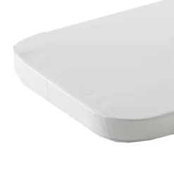 BabyCalin Matelas Nomade de Berceau Blanc 38 x 78 cm