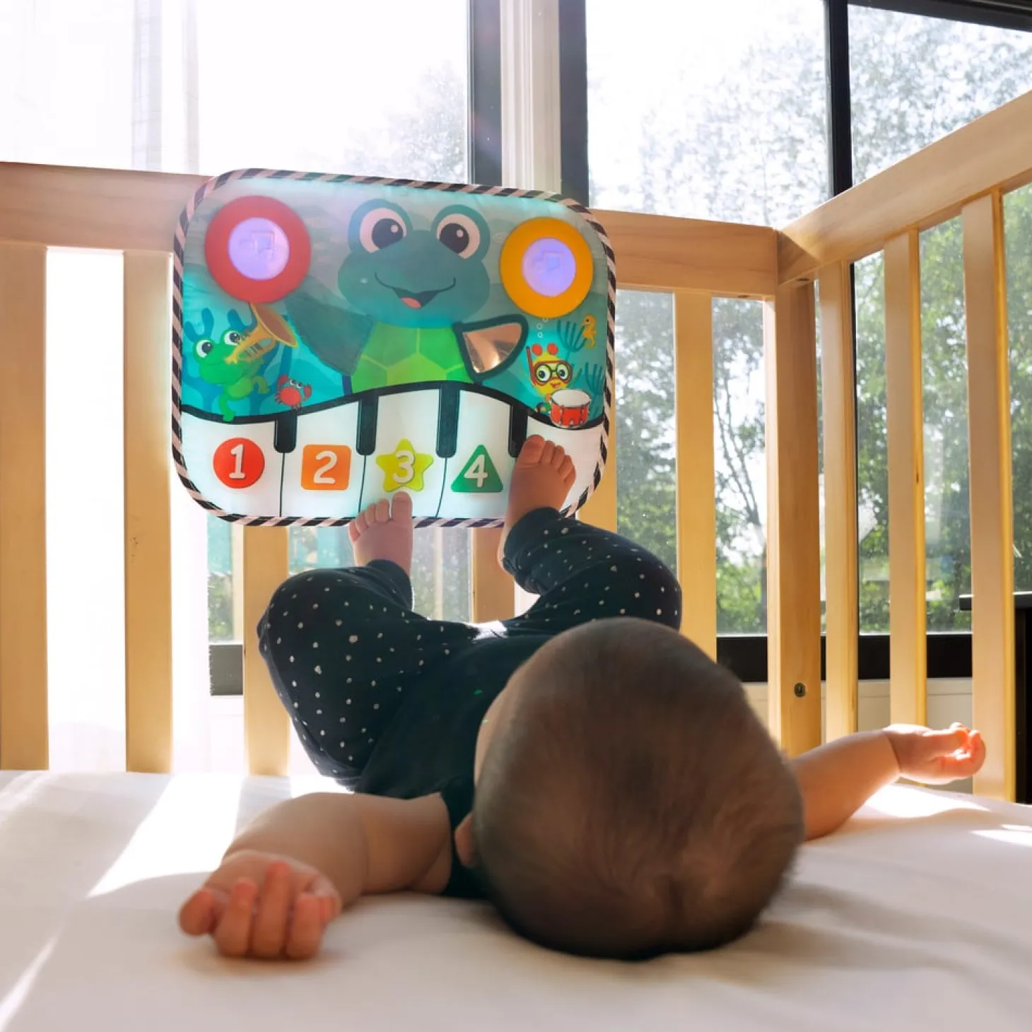 Baby Einstein Clavier musical à suspendre Neptune la Tortue Multicolore