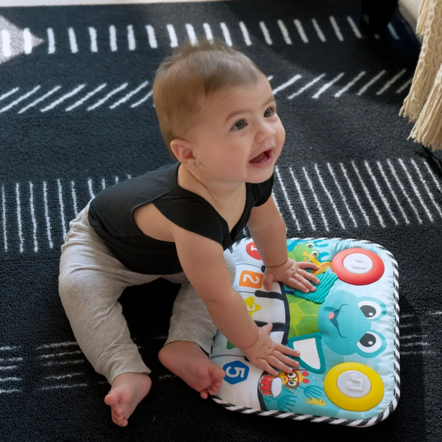 Baby Einstein Clavier musical à suspendre Neptune la Tortue Multicolore