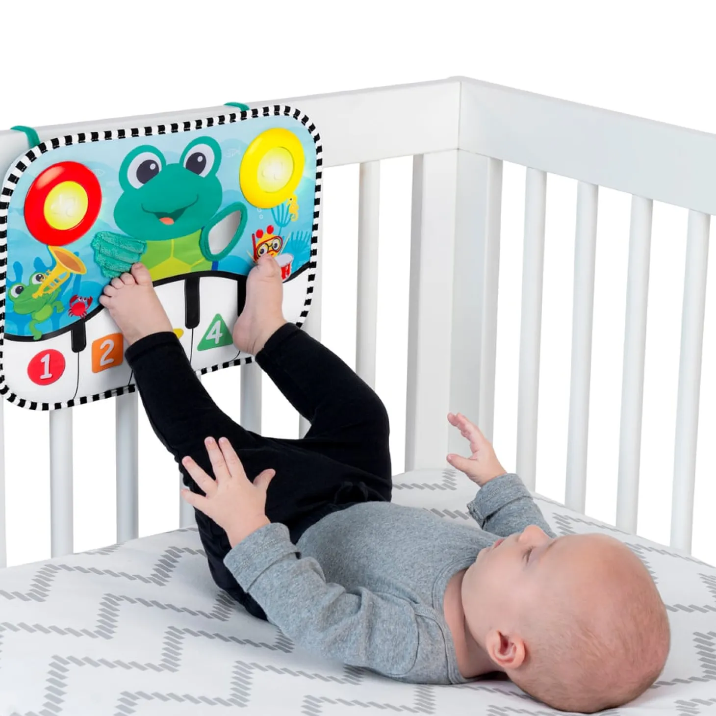 Baby Einstein Clavier musical à suspendre Neptune la Tortue Multicolore