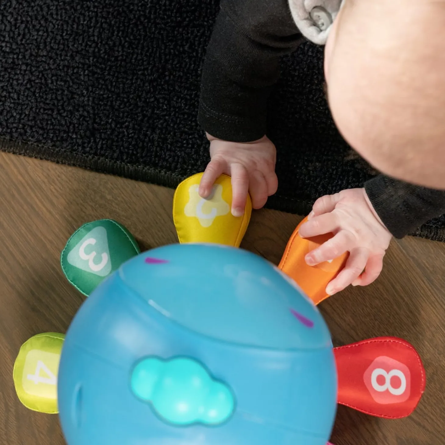 Baby Einstein Jouet de poursuite Opus le Poulpe Multicolore
