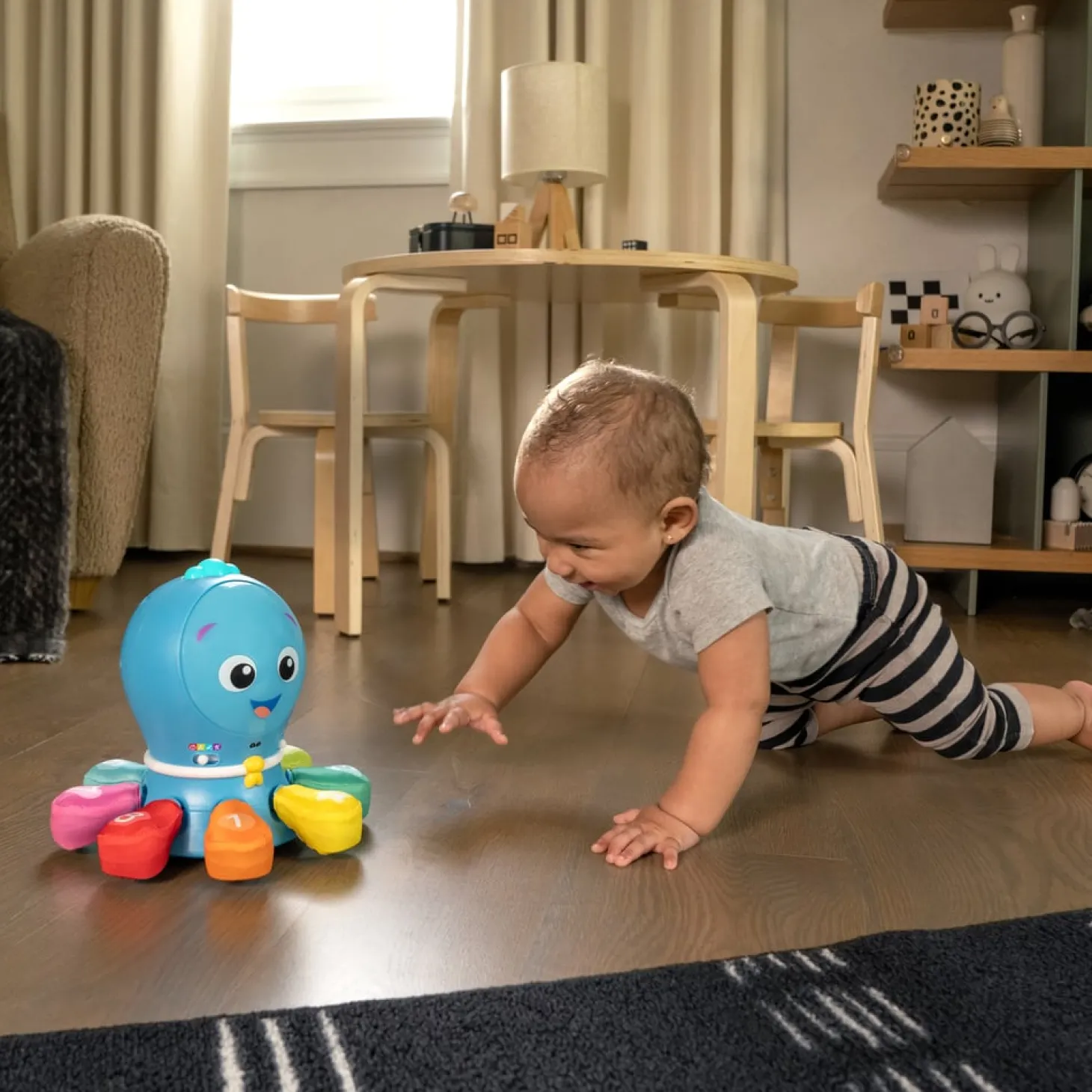Baby Einstein Jouet de poursuite Opus le Poulpe Multicolore